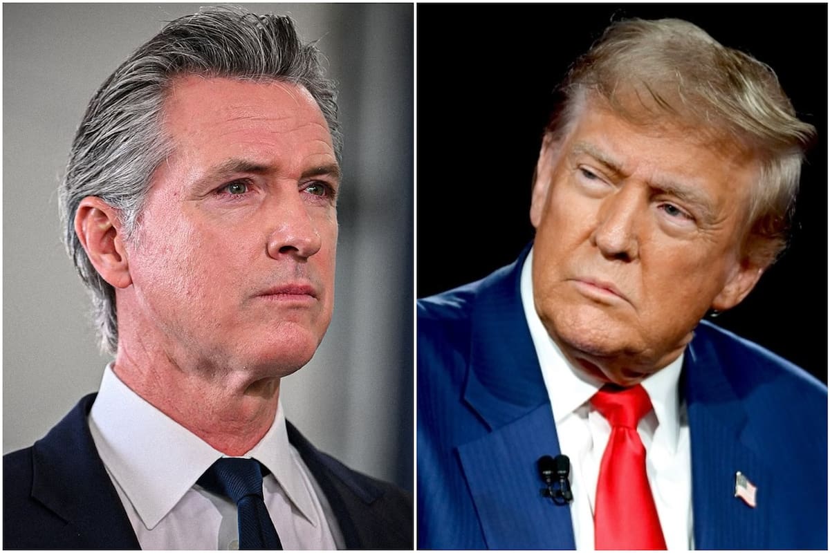 La tensión entre Donald Trump y Gavin Newsom vuelve a escalar tras el mensaje del gobernador de California en redes sociales