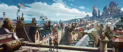 La tensión entre la rica ciudad de Piltover y la sórdida y oprimida Zaun es el motivo de conflicto en Arcane, la nueva serie animada de Netflix