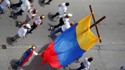 La tensión se sentía en las calles de Caracas, pero fue menor que en los últimos días