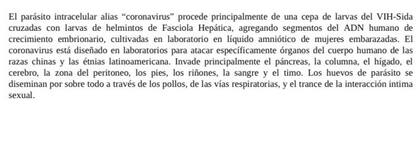 La teoría de Nicolás Maduro que explica el origen del coronavirus; esta información se publicó en su cuenta de Twitter, que más tarde fue bloqueada