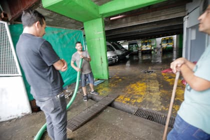 La terapia intensiva está en el subsuelo, cerca del estacionamiento