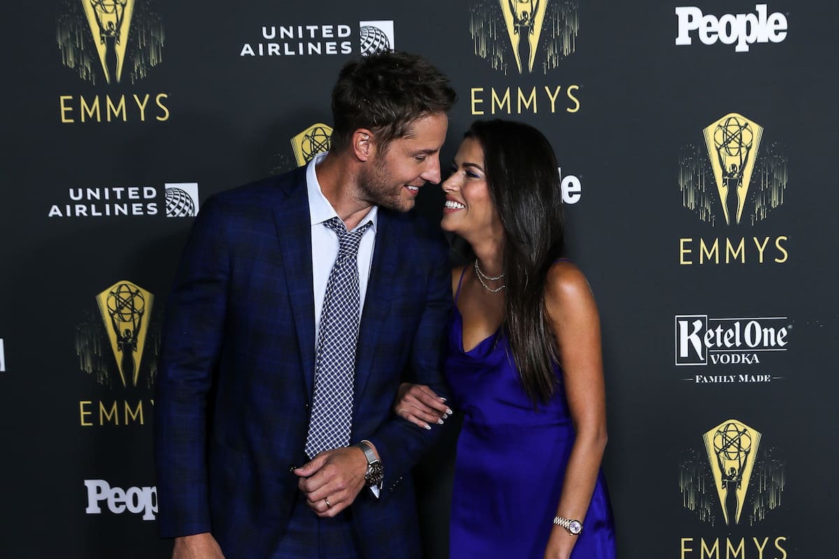 ¿La tercera es la vencida? Justin Hartley y Sofia Pernas, durante un evento realizado por los premios Emmy