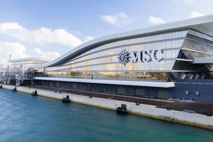 La Terminal MSC en Miami está ubicada estratégicamente en el corazón del puerto
