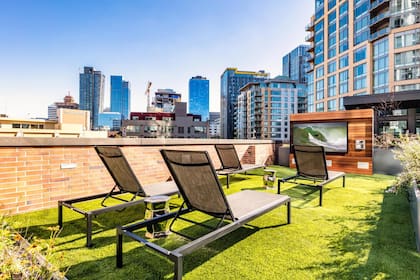La terraza del edificio puede ser considerada "la joya de la corona"