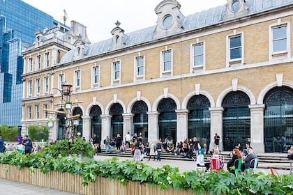 La terraza del Old Billingsgate, un mercado de pescado del siglo 19 donde se anunciaron los premiados de la edición 2022 de los World´s 50 Best