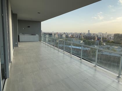 La terraza es techada. Foto: gentileza ZonaProp