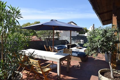 La terraza es uno de los espacios comunes más concurridos, en pleno corazón de Palermo Soho.