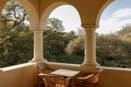 La terraza es uno de los lugares más lindos de la casa.