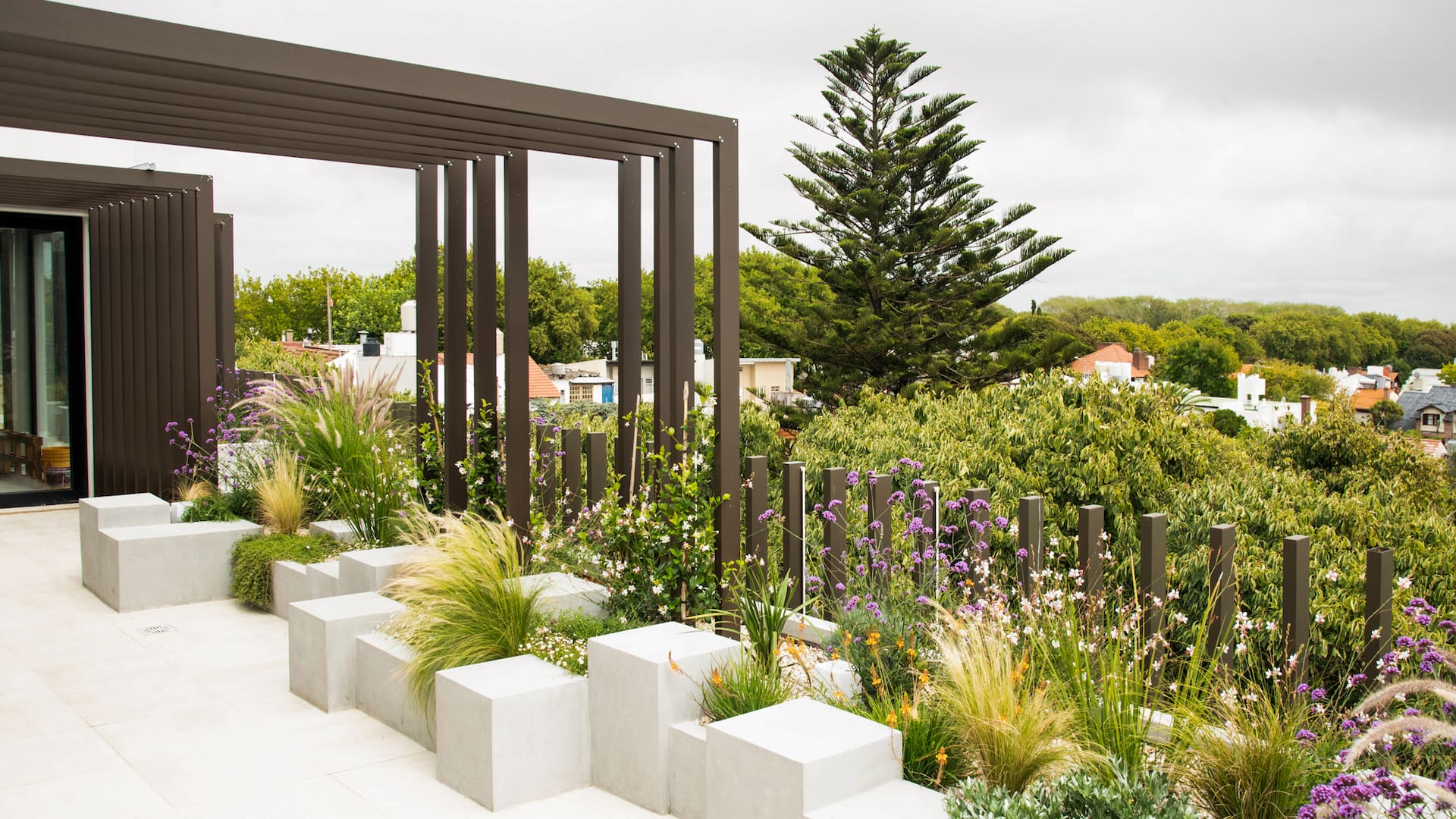 La terraza se transformó en un espacio de distensión, encuentro e, incluso, inspiración para los empleados