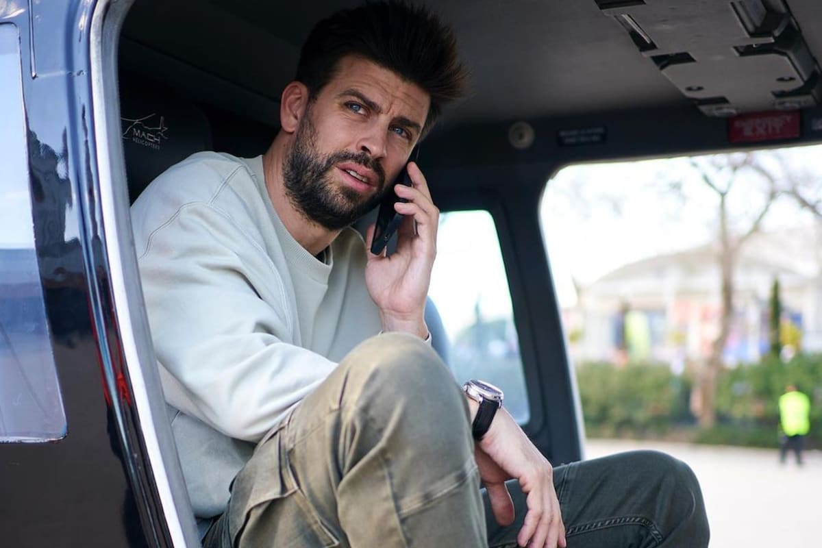 La terrible caída que sufrió Gerard Piqué en un estudio
