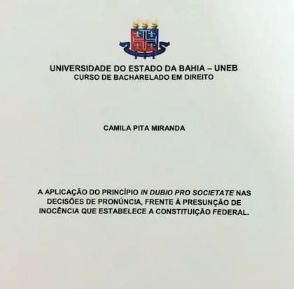 La tesis de Camila en la universidad fue sobre el caso de su madre