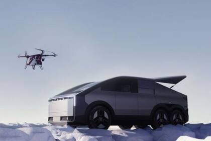 La Tesla Cybertruck cuenta con seis asientos en total, cinco fijos y uno plegable