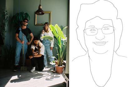 La tía abuela de Noel es la cara de La Suegra del Jardinero. Ella no sabe que es famosa, pero su energía se siente en el local.