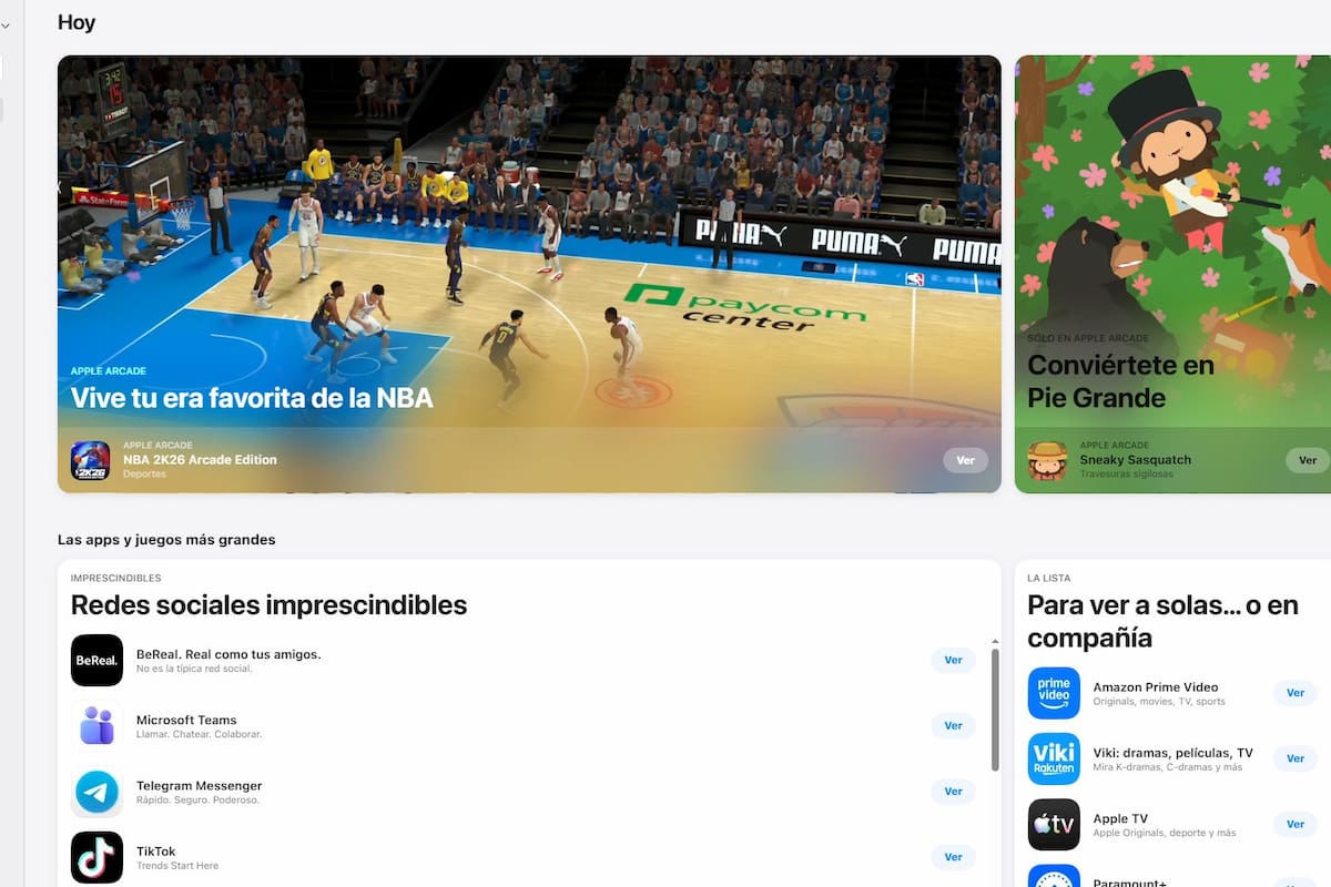 La tienda de aplicaciones de Apple estrena nuevo diseño, pero todavía no permite iniciar la instalación de apps desde la web al dispositivo en forma remota