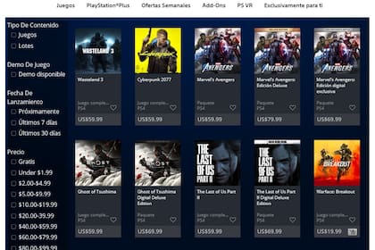 La tienda de PlayStation en la Argentina ahora tendrá precios similares o incluso más bajos que los de Estados Unidos