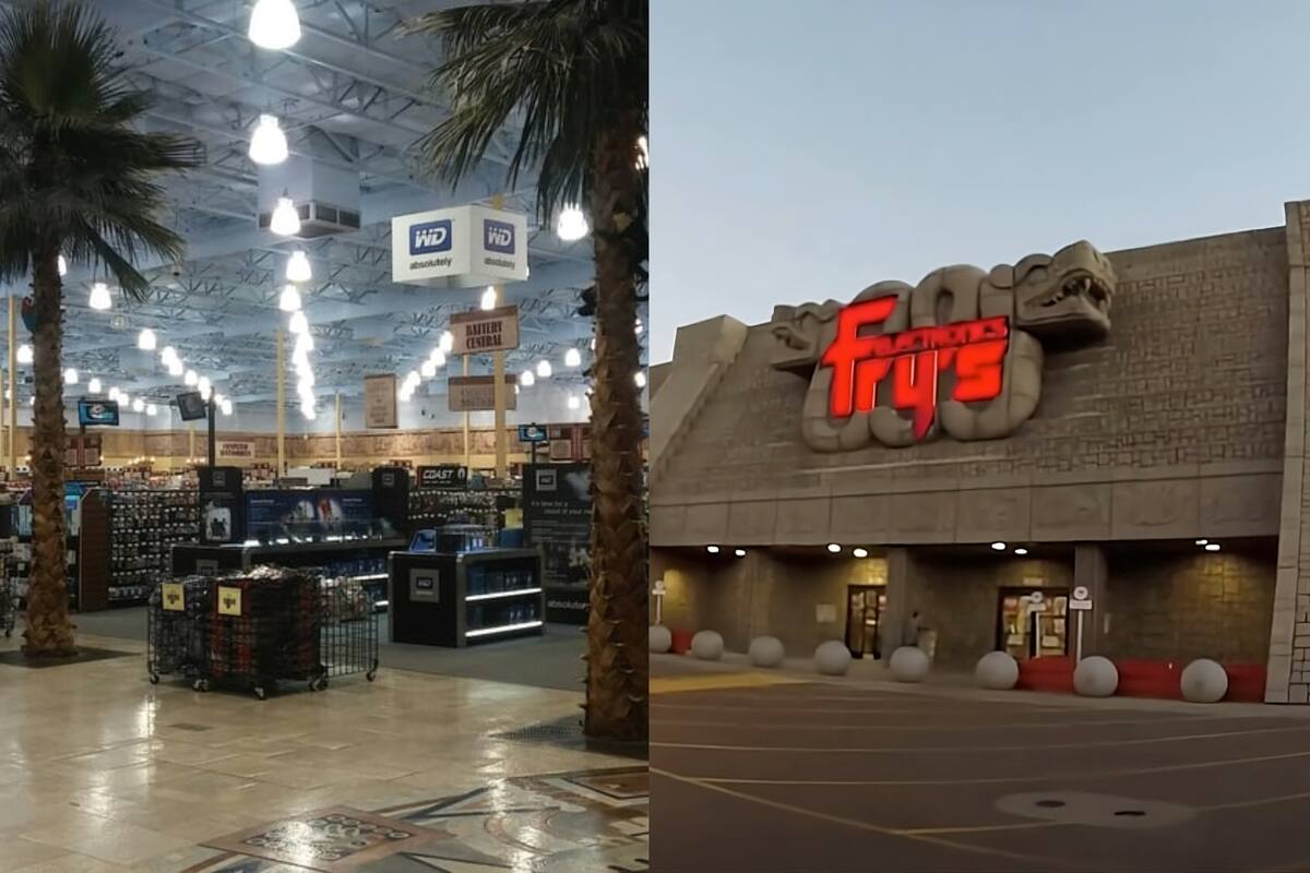 La tienda Fry’s Electronics en Phoenix subasta su inventario restante hasta el 26 de agosto