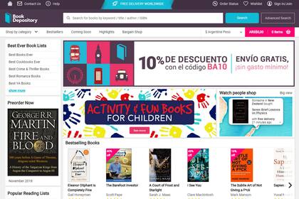 La tienda on line Book Depository se destacó por su amplio catálogo y el envío gratis a todo el mundo