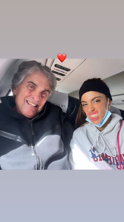 La tierna foto que publicó Tini con su padre tras mostrar el tatuaje