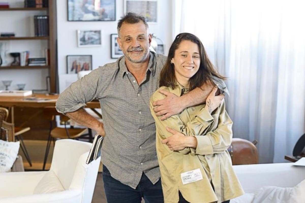 La tierna historia de amor de Christian Petersen y Sofía Zelaschi