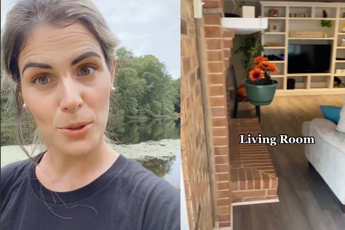 La tiktoker argentina Mer compartió un video sobre su vida en un "sótano" y sorprendió a todos