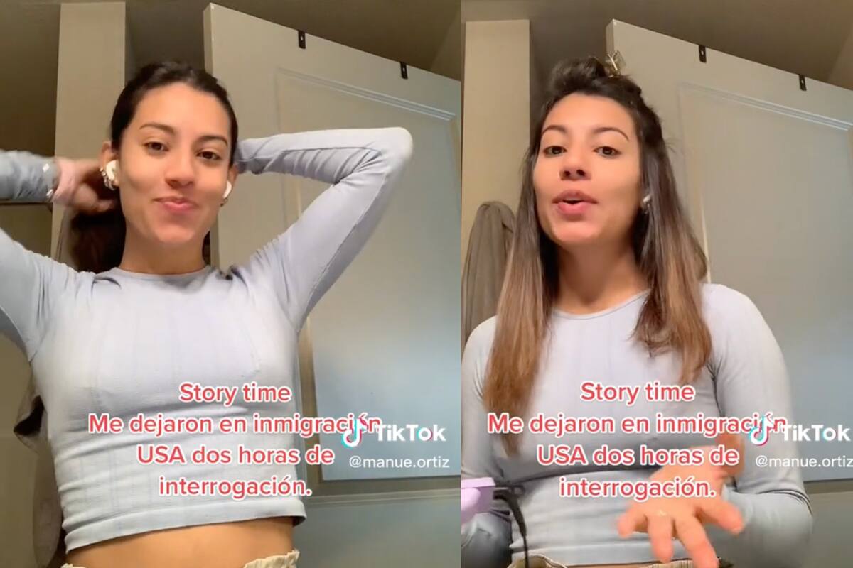 La tiktoker detalló todo lo que le preguntaron y cuál fue el desenlace de su situación