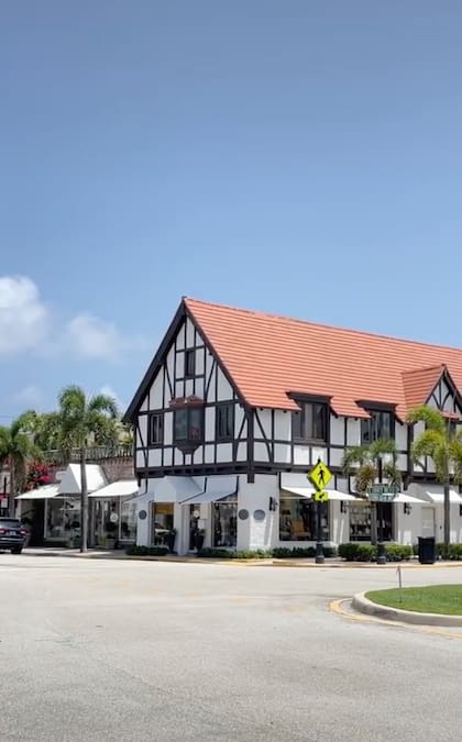 La tiktoker dijo que Palm Beach tiene un estilo muy europeo