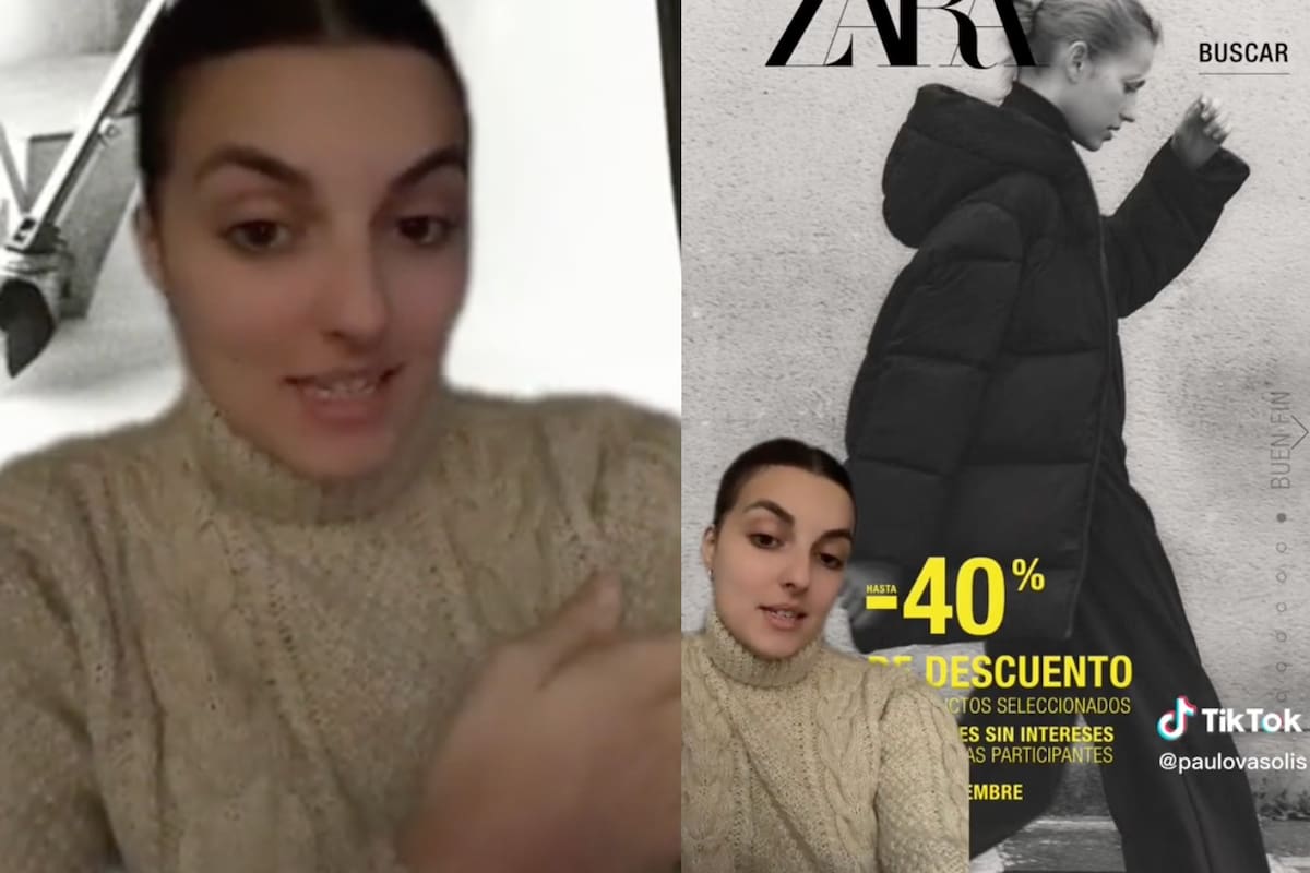 La tiktoker dio tips sobre qué tipo de ropa comprar en el Black Friday 2022