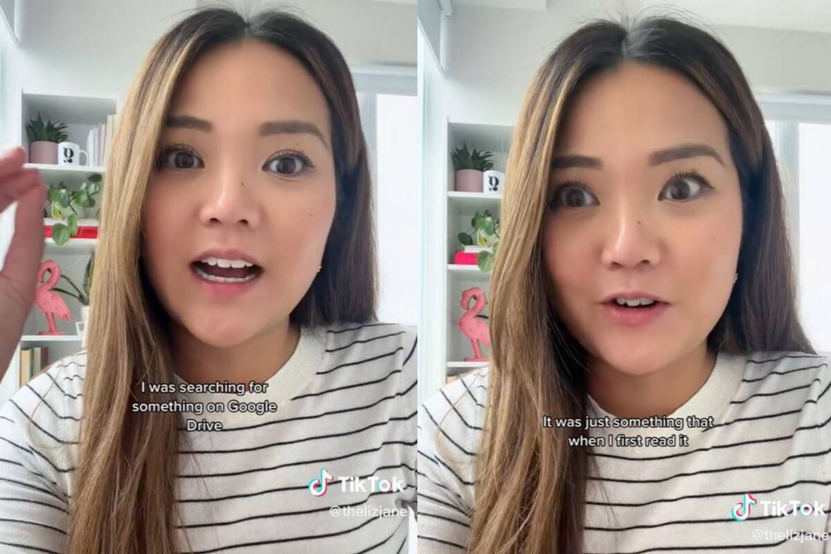 La tiktoker estaba harta de trabajar en una oficina