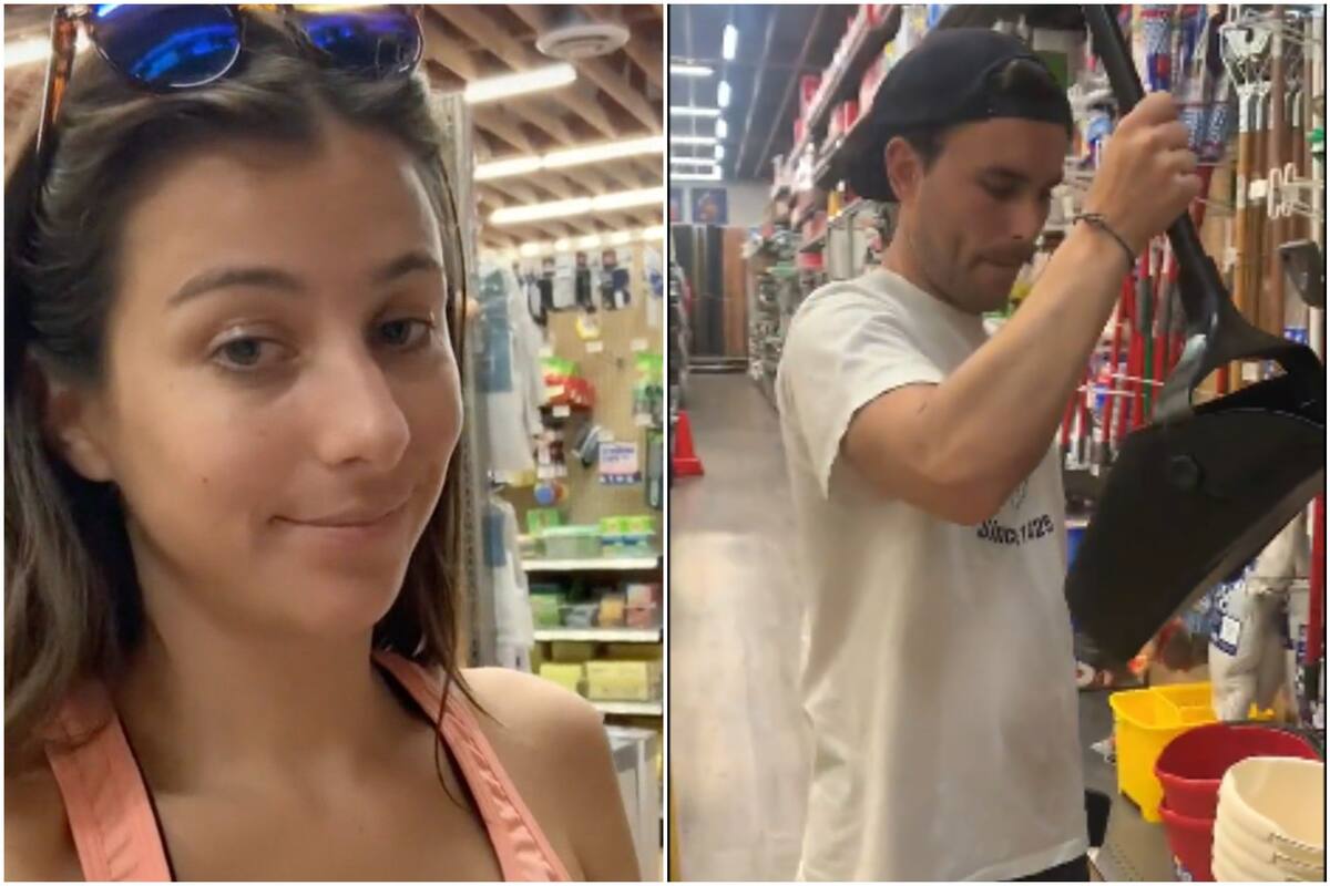 La tiktoker habló de un objeto que no encontró por ningún supermercado de Estados Unidos