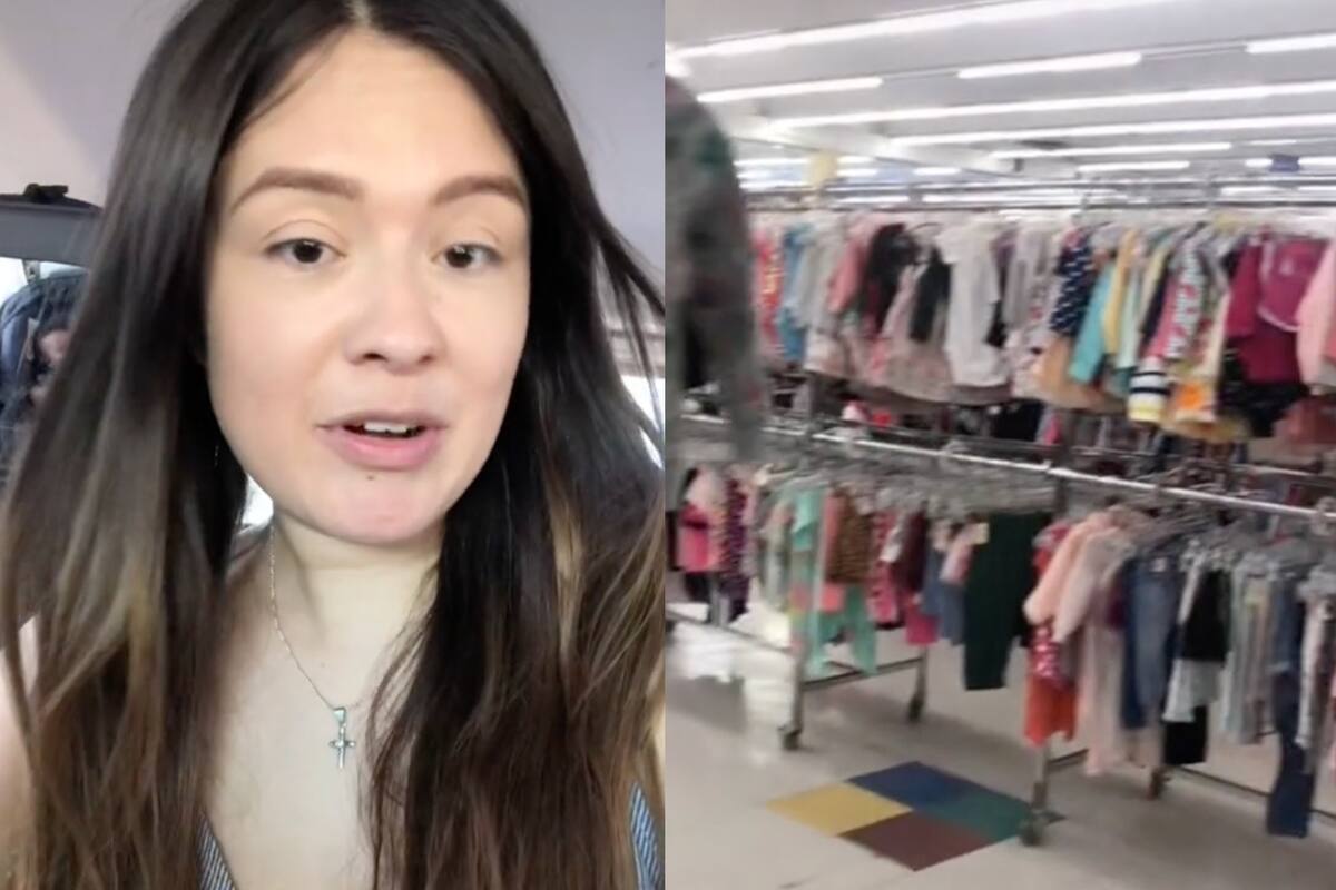 La tiktoker que dio sus mejores recomendaciones para comprar en tiendas de segunda mano