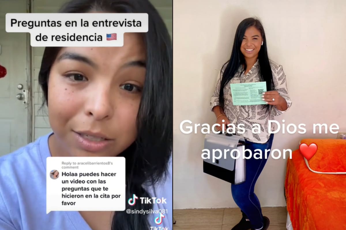 La tiktoker Sindy Silva consiguió su residencia para EE.UU. en el primer intento