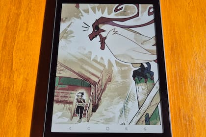 La tinta electrónica color de la Boox Tab Mini C (con pantalla de 7,8 pulgadas) la hace ideal para leer comics