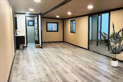 La tiny house que se vende en Amazon USA a menos de US$10.000 cuenta con un interior personalizable; se puede elegir tanto el diseño como el número de habitaciones y el tamaño