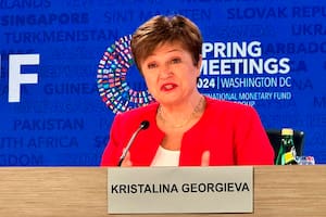 Georgieva dijo que el Gobierno avanza “muy rápidamente” con el ajuste y que la inflación baja más de lo previsto