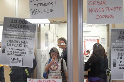 La toma de la Dirección del Garrahan