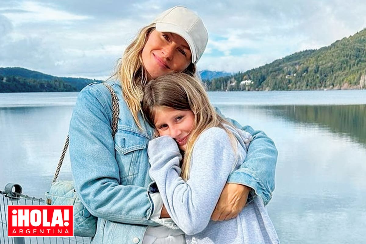 La top model con su hija Vivian, fruto de su matrimonio con Tom Brady.