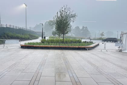 La tormenta en New Jersey retrasa el entrenamiento de Argentina en el Red Bulls Performance Center