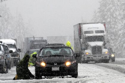La tormenta invernal afectó diferentes puntos de Estados Unidos durante el fin de semana; las imágenes son ilustrativas no corresponden a los hechos
