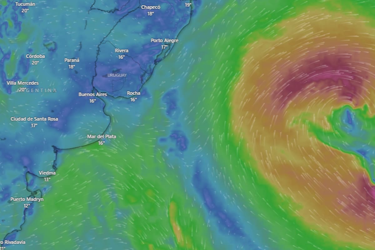 La tormenta Santa Rosa ocurrirá principalmente en el centro del país. Foto: captura