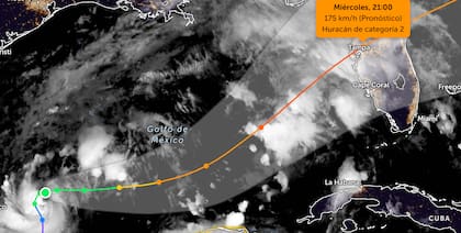 La tormenta tocará tierra en Florida como el huracán Milton, categoría 2.
