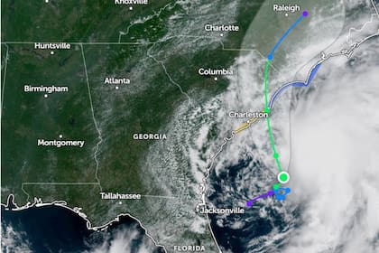 La tormenta tropical Chantal fue la única que tocó tierra en Estados Unidos durante 2025