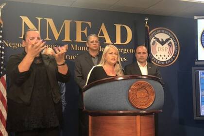 Las autoridades de Puerto Rico implementarán un protocolo para minimizar los desastres que pueda dejar la tormenta a su paso, anunció la gobernadora Vázquez