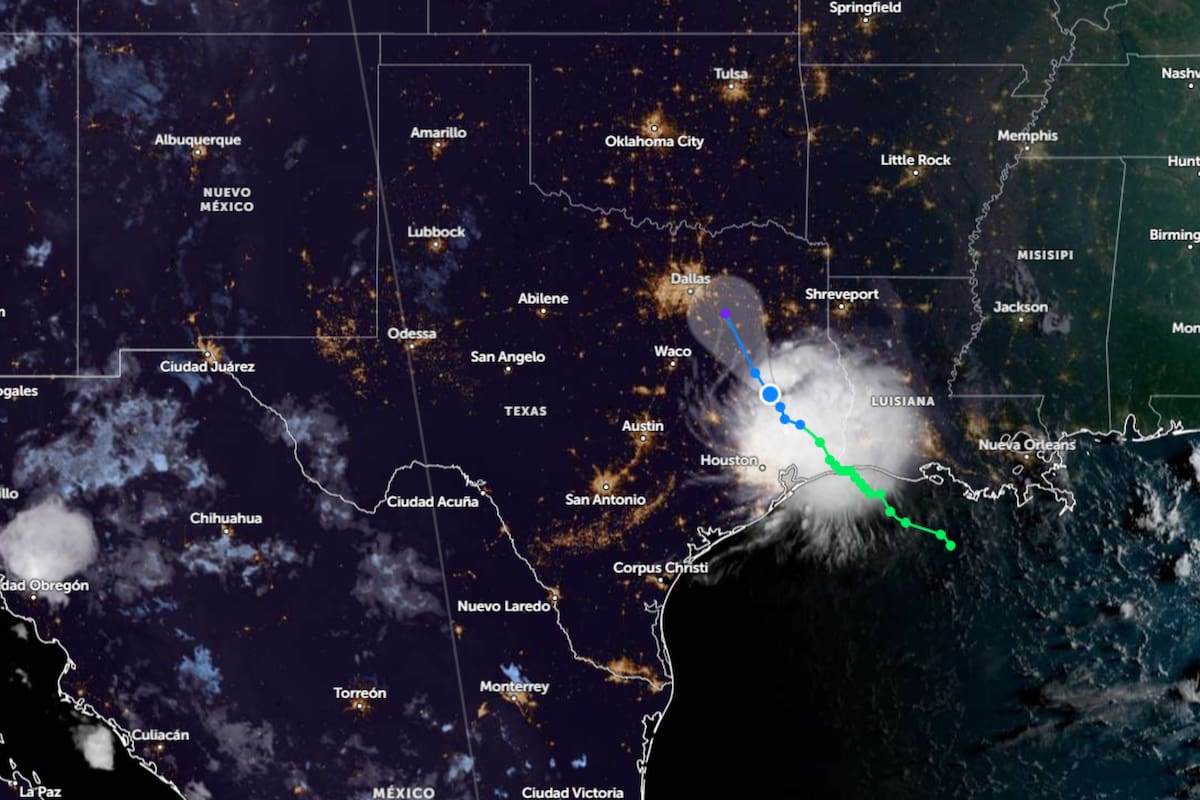 La tormenta tropical Edouard tocó tierra cerca de Johnson Bayou, en Louisiana
