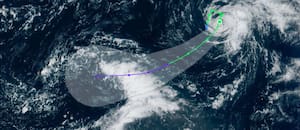 Una tormenta tropical avanza desde el Atlántico y cambia el panorama en otoño