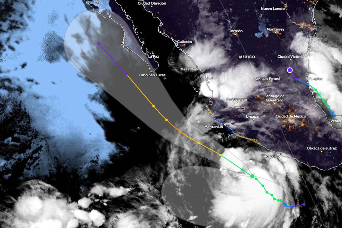 La tormenta tropical Flossie avanza hacia el noroeste en el Pacífico con vientos sostenidos de 85 km/h (53 mph) y podría convertirse en huracán en las próximas horas