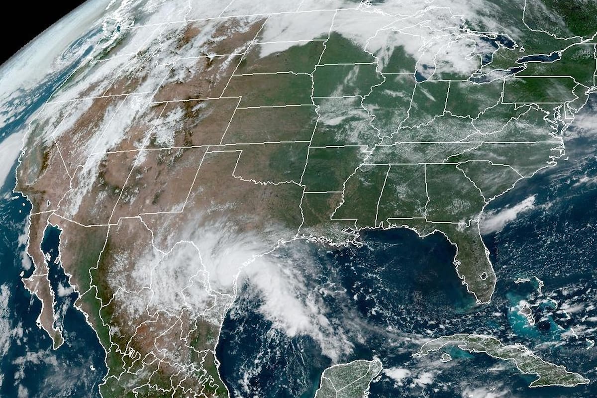 La tormenta tropical Harold ocasionará abundantes lluvias en el sur de Texas durante los próximos días