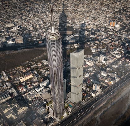 La Torre Rise tendrá 484 metros y será el edificio más alto de la región latinoamericana