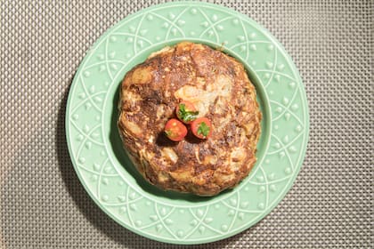 La tortilla de papas está entre los platos más pedidos.