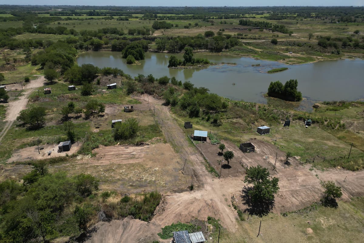 La tosquera de González Catán donde ocurrió la masacre que derivó en la muerte de cinco personas y la hospitalización de otras