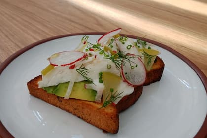 La tostada de palta de Narda Lepes